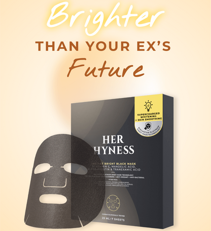 Instant Bright Black Mask (7 Sheets)