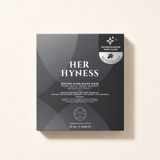 Instant Glow Black Mask (7 Sheets)