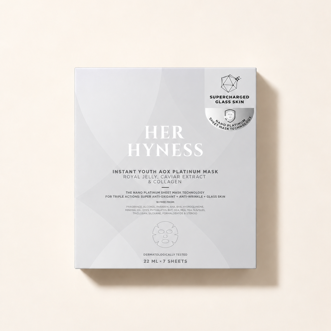 Instant Youth AOX Platinum Mask (7 Sheets)