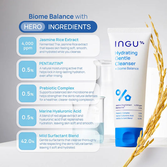 Hydrating Gentle Cleanser + Biome Balance