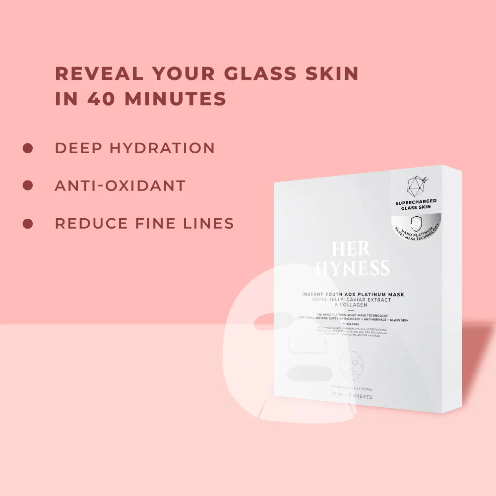 Instant Youth AOX Platinum Mask (7 Sheets)